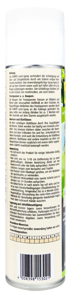Compo Raupen Und Ameisen Leim-Spray - 400 Ml 5 Compo Raupen Und Ameisen Leim-Spray - 400 Ml -Compo Verkaufsgeschäft Compo20Bio20Leim20Spray 31318 H02