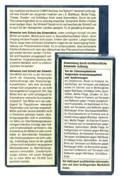 Compo Bio Nativert Blattlaus-Frei - 9 Ml -Compo Verkaufsgeschäft Compo20Bio20Nativert20Blattlaus Frei 31403 H01