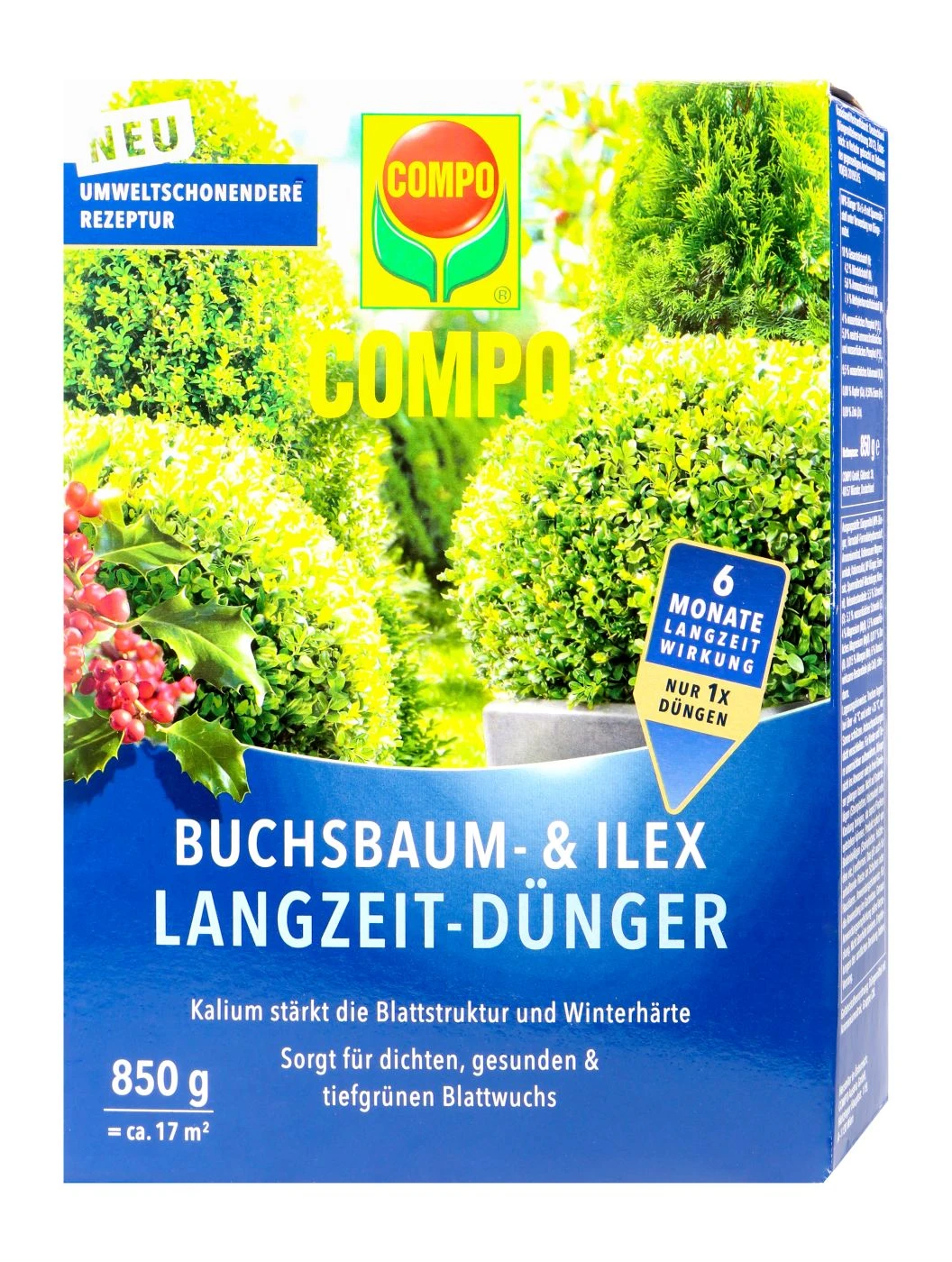Compo Buchsbaum Langzeit-Dünger - 0,85 Kg 1 Compo Buchsbaum Langzeit-Dünger - 0,85 Kg