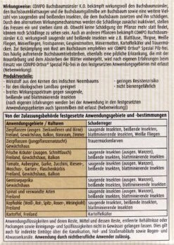 Compo Buchsbaumzünsler K.O. - 50 Ml -Compo Verkaufsgeschäft Compo20Buchsbaumzuensler20K.O. 31251 H01