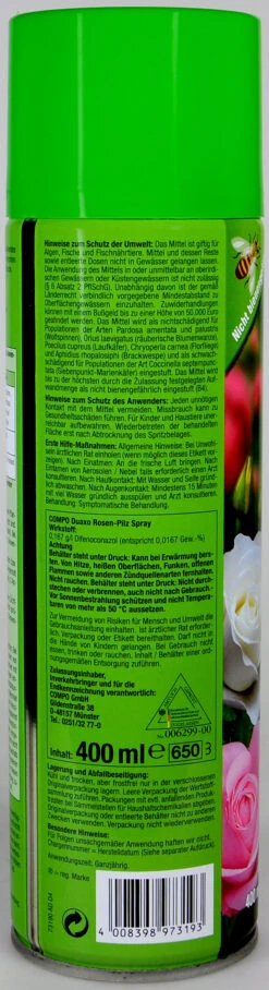 Compo Duaxo Rosen-Pilz-Spray - 400 Ml -Compo Verkaufsgeschäft Compo20Duaxo20Rosen Pilz frei 31333 H02