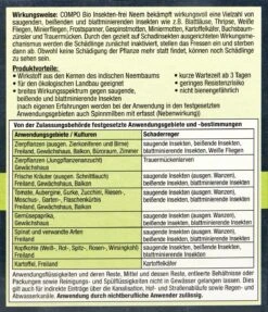 Compo Bio Insekten-frei Neem - 75 Ml -Compo Verkaufsgeschäft Compo20Insektenfrei20Neem 31226 H01