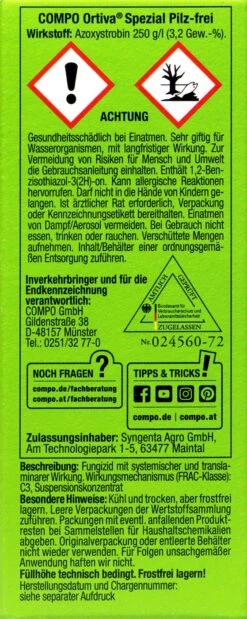 Compo Ortiva Spezial Pilz-frei - 20 Ml -Compo Verkaufsgeschäft Compo20Ortiva20Spezial20Pilz frei 31132 L01