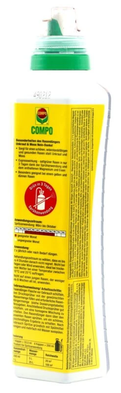 Compo Rasendünger Unkraut & Moos Nein Danke! - 1,3 L 5 Compo Rasendünger Unkraut & Moos Nein Danke! - 1,3 L -Compo Verkaufsgeschäft Compo20Rasenduenger20Unkraut20und20Moos20Nein20danke201320l 33630 H02