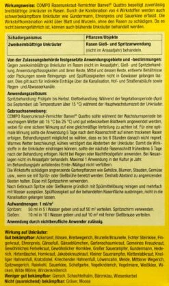 Compo Rasenunkrautvernichter Banvel Quattro - 400 Ml 7 Compo Rasenunkrautvernichter Banvel Quattro - 400 Ml -Compo Verkaufsgeschäft Compo20Rasenunkrautvernichter20Banvel20Quattro 33430 H01
