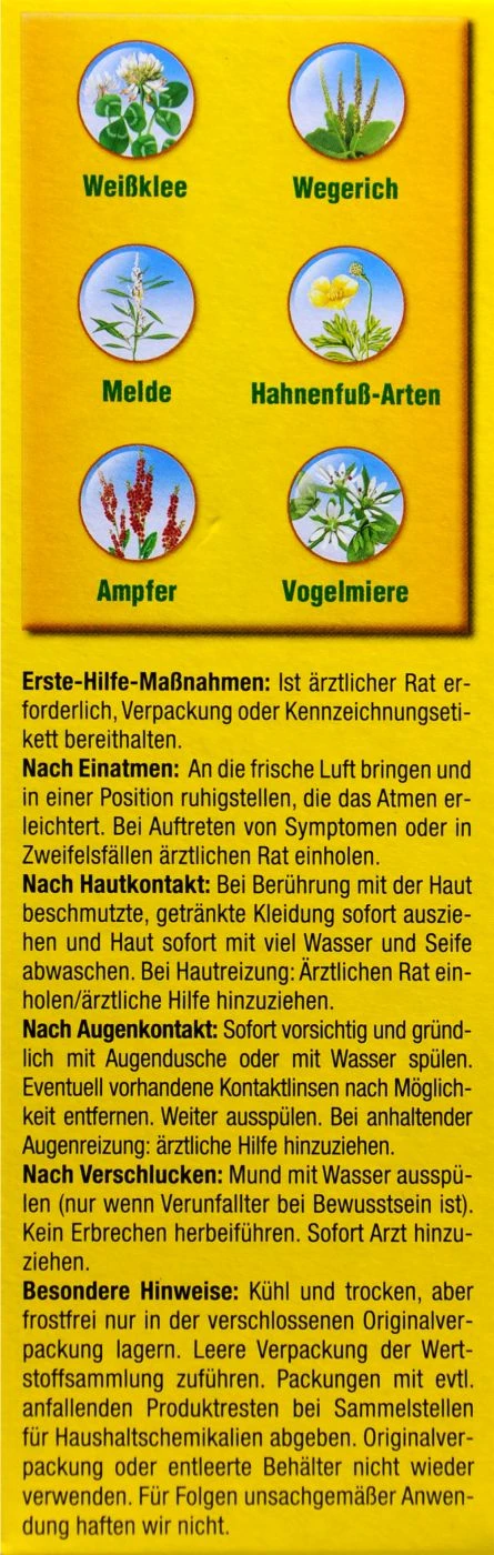 Compo Rasenunkrautvernichter Banvel Quattro - 400 Ml 2 Compo Rasenunkrautvernichter Banvel Quattro - 400 Ml – Bild 2