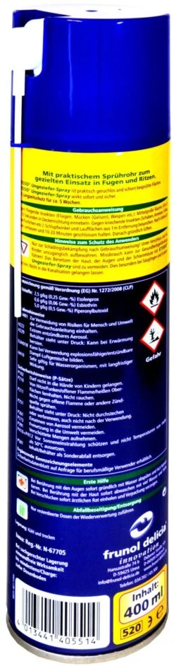 Neue Produkte -Compo Verkaufsgeschäft Etisso20Ungeziefer20Spray 39344 H01