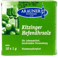 Kitzinger Hefenährsalz - 10 G