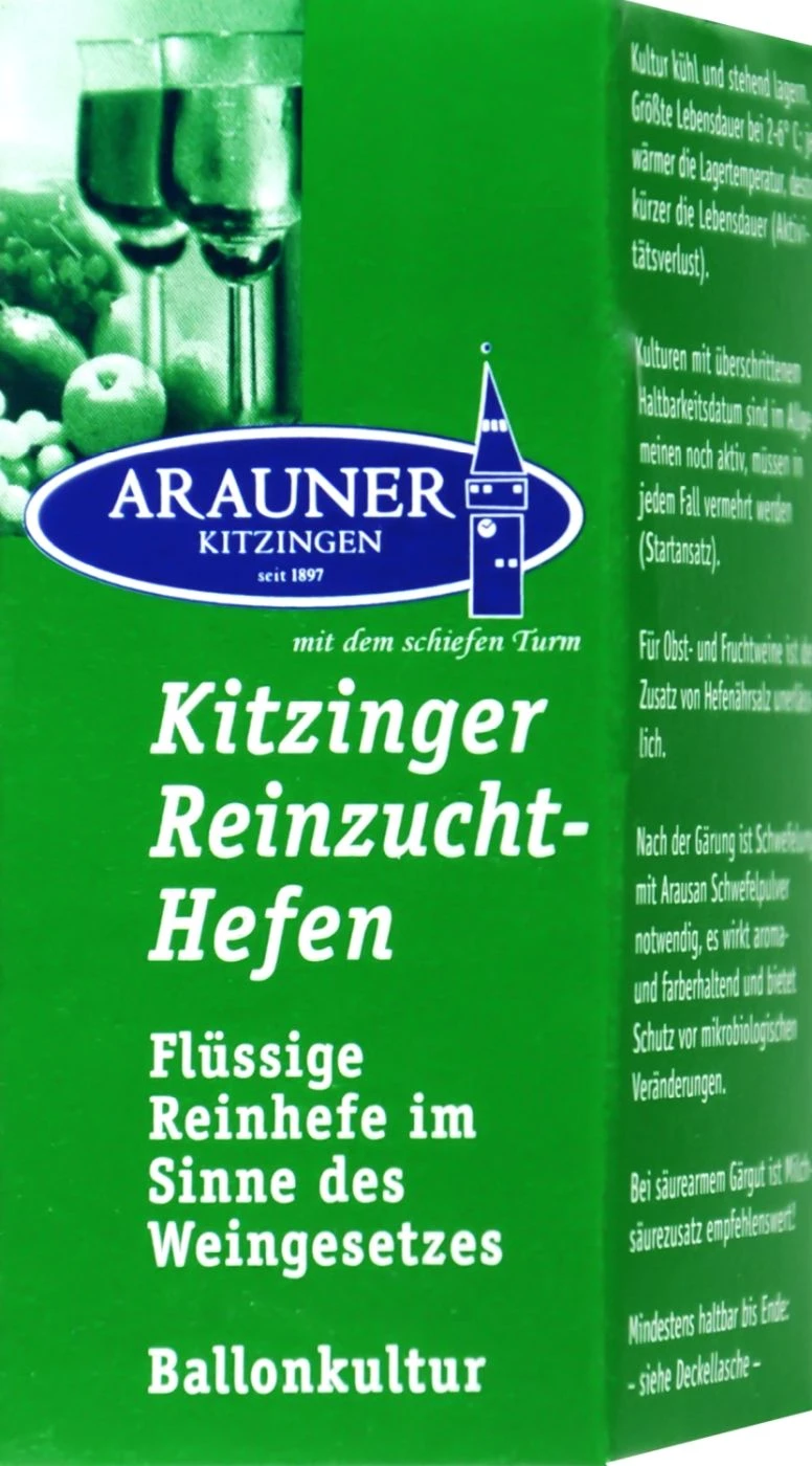 Kitzinger Reinzucht-Hefe Burgund - 20 Ml 1 Kitzinger Reinzucht-Hefe Burgund - 20 Ml
