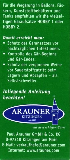 Kitzinger Reinzucht-Hefe Assmannshausen - 20 Ml -Compo Verkaufsgeschäft Kitzinger20Reinzucht Hefe 15127 H01