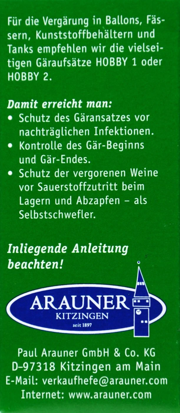 Kitzinger Reinzucht-Hefe Steinberg - 20 Ml 3 Kitzinger Reinzucht-Hefe Steinberg - 20 Ml – Bild 3