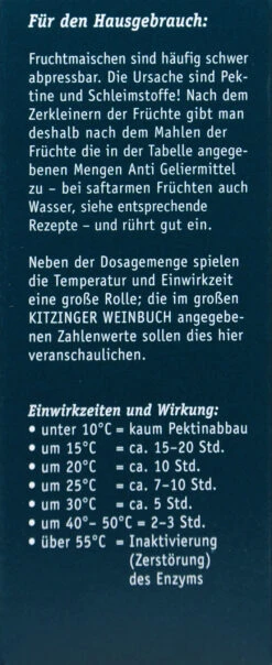 Kitzinger Anti Geliermittel - 50 G -Compo Verkaufsgeschäft Kitzinger Anti Geliermittel 15145 H01