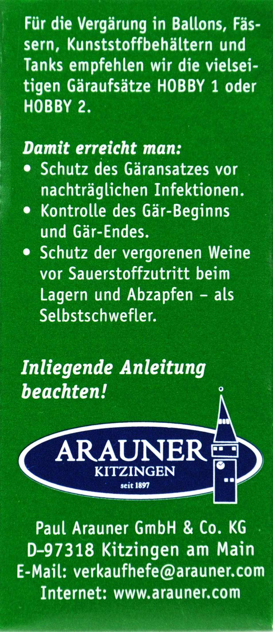 Kitzinger Hefe Liebfraumlich - 20 Ml 2 Kitzinger Hefe Liebfraumlich - 20 Ml – Bild 2