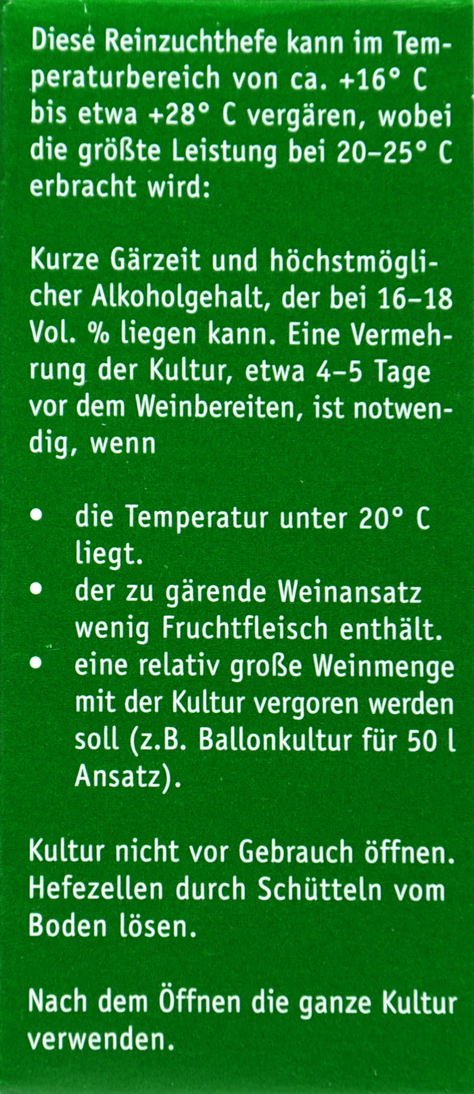 Kitzinger Hefe Liebfraumlich - 20 Ml 3 Kitzinger Hefe Liebfraumlich - 20 Ml – Bild 3