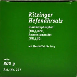 Kitzinger Hefenährsalz - 800 G -Compo Verkaufsgeschäft Kitzinger Hefenaehrsalz 15337 O01