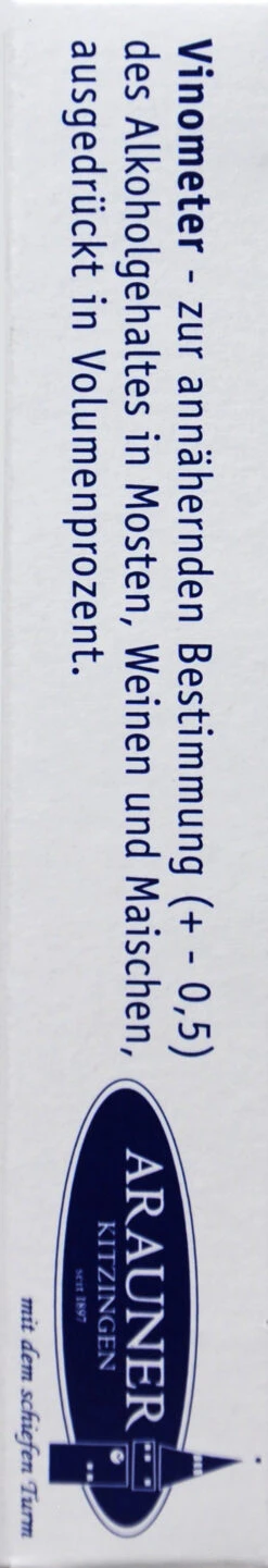 Arauner Vinometer 7 Arauner Vinometer -Compo Verkaufsgeschäft Kitzinger Vinometer 15216 L01