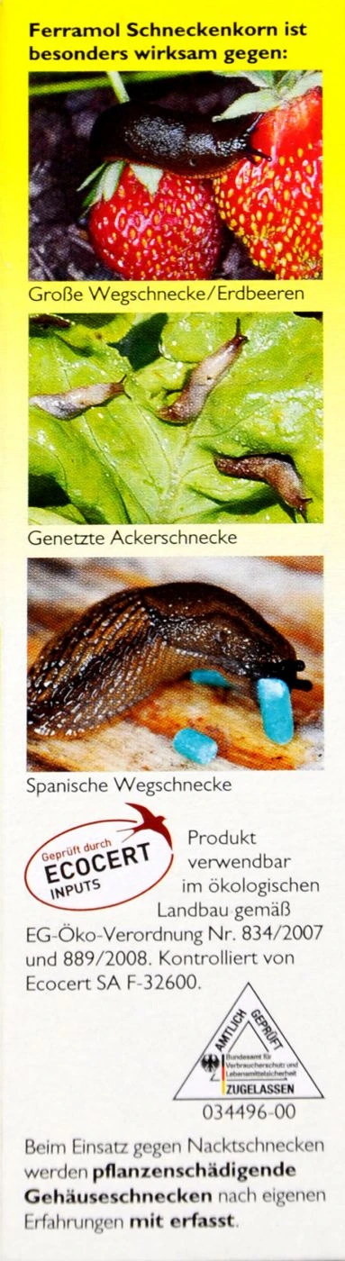 Neudorff Ferramol Schneckenkorn - 200 G 3 Neudorff Ferramol Schneckenkorn - 200 G – Bild 3
