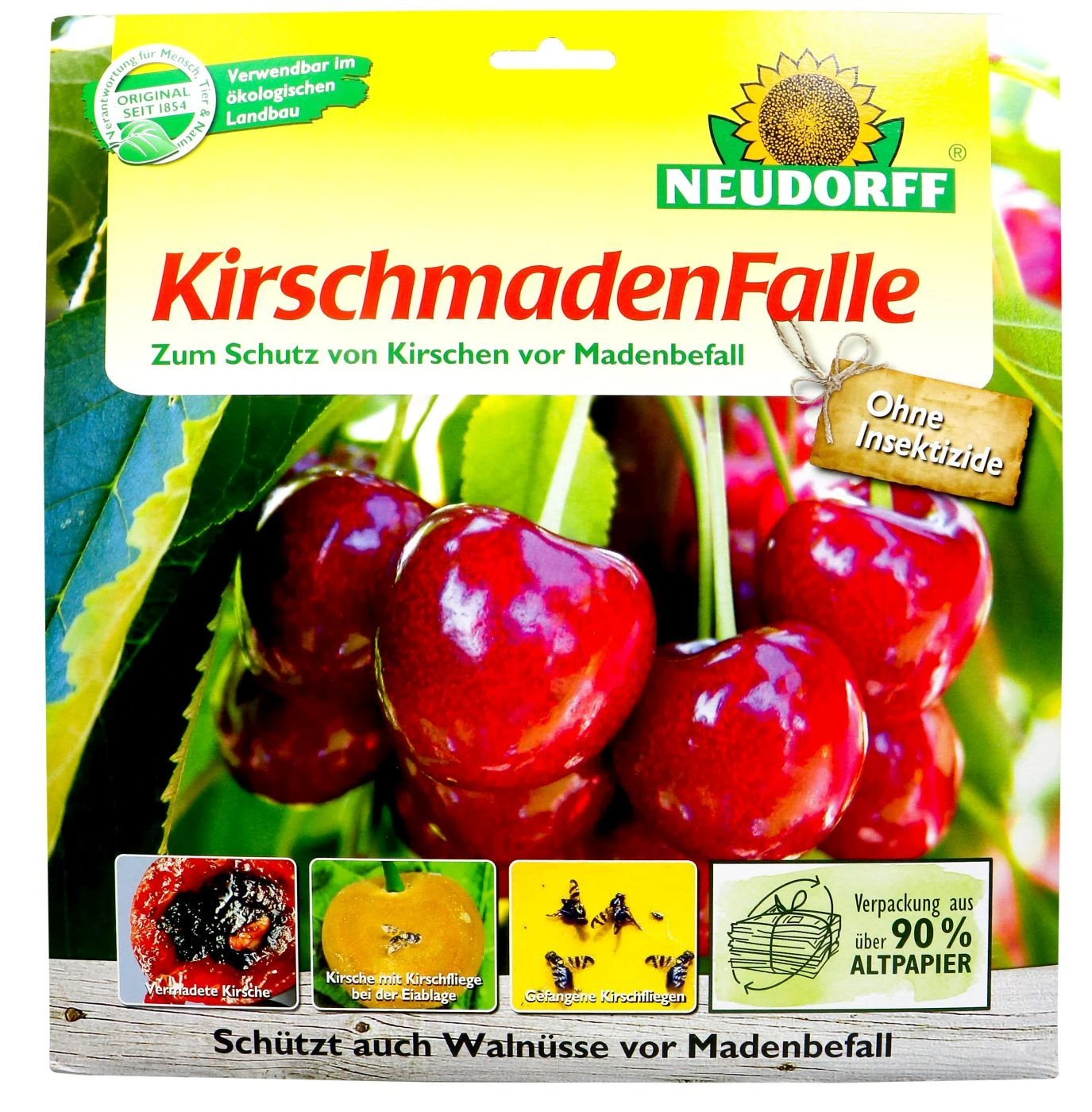 Neudorff Kirschmaden-Falle - 7 Stück 1 Neudorff Kirschmaden-Falle - 7 Stück