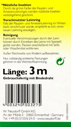 Neudorff Raupen- Und Ameisenleimring - 3 M -Compo Verkaufsgeschäft Neudorff20Raupen 20und20Ameisenleimring 42106 R01