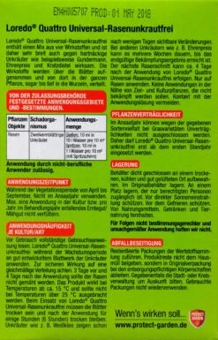Protect Garden Loredo Quattro Univ.Rasenunkrautfrei - 100 Ml -Compo Verkaufsgeschäft Protect20Garden20Loredo20Quattro 33428 H01