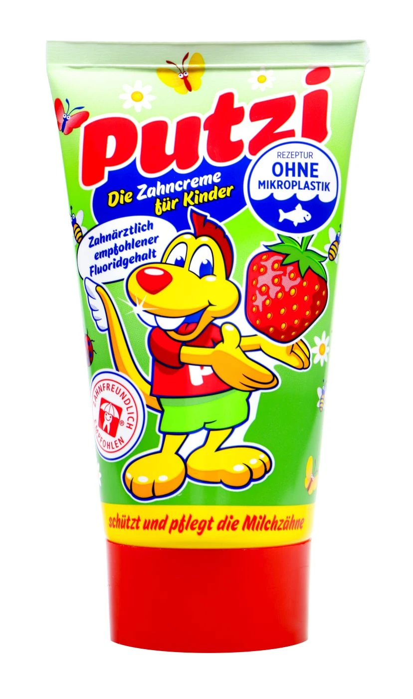 Putzi Kinder Zahncreme Erdbeer - 50 Ml 1 Putzi Kinder Zahncreme Erdbeer - 50 Ml