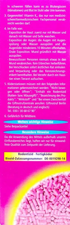 Delicia Ratron Granulat Power-Packs - 0,4 Kg -Compo Verkaufsgeschäft Ratron20Granulat20Power20Packs 36211 L01