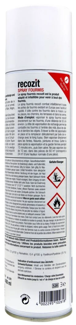 Recozit Ameisen Spray - 0,4 L -Compo Verkaufsgeschäft Recozit20Ameisen20Spray 41260 H02