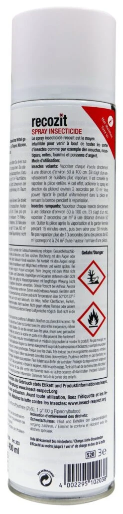 Recozit Insektenspray - 0,4 L 5 Recozit Insektenspray - 0,4 L -Compo Verkaufsgeschäft Recozit20Insekten20Spray 37262 H02