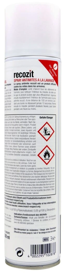 Recozit Mottenspray Lavendel - 0,3 L -Compo Verkaufsgeschäft Recozit20Motten20Spray20Lavendel 37529 H02