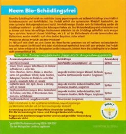 Solabiol Neem Bio-Schädlingsfrei - 30 Ml 6 Solabiol Neem Bio-Schädlingsfrei - 30 Ml -Compo Verkaufsgeschäft Solabiol20Neem20Bio20Schaedlingsfrei 34809 H01