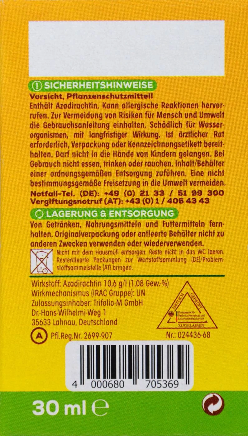 Solabiol Neem Bio-Schädlingsfrei - 30 Ml 4 Solabiol Neem Bio-Schädlingsfrei - 30 Ml – Bild 4