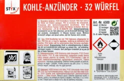 Styx Kohleanzünder - 50 G 3 Styx Kohleanzünder - 50 G -Compo Verkaufsgeschäft Styx20Kohleanzuender20205020g 43730 H01