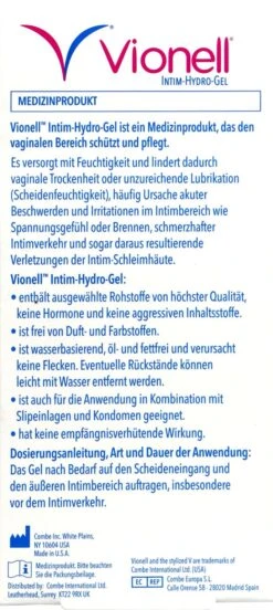 Vionell Intim Hydro-Gel - 30 Ml -Compo Verkaufsgeschäft Vionell20Intim20Hydro Gel 19820 H01